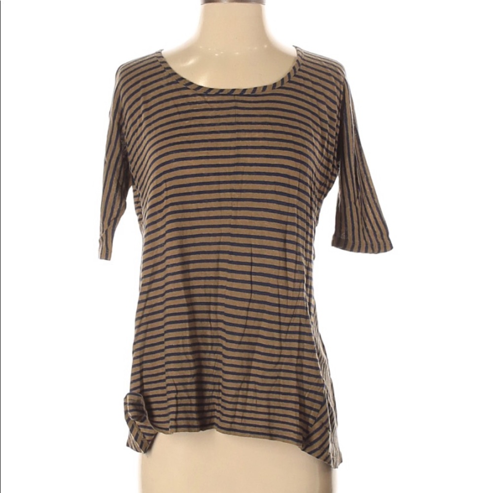 Hi-Line Madewell Sz XS Short Sleeve Striped TShirt